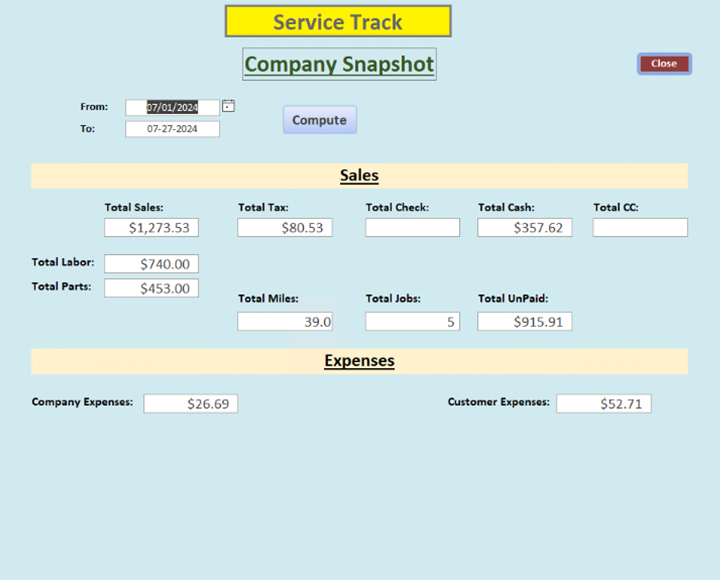 ServiceTrack | Service Tracking Software for the Sole Proprietor | Local Service Rep | Rock Local Media group | ILM Advertiser - Buy | Sell | Market | Advertise | Web Design | SEO