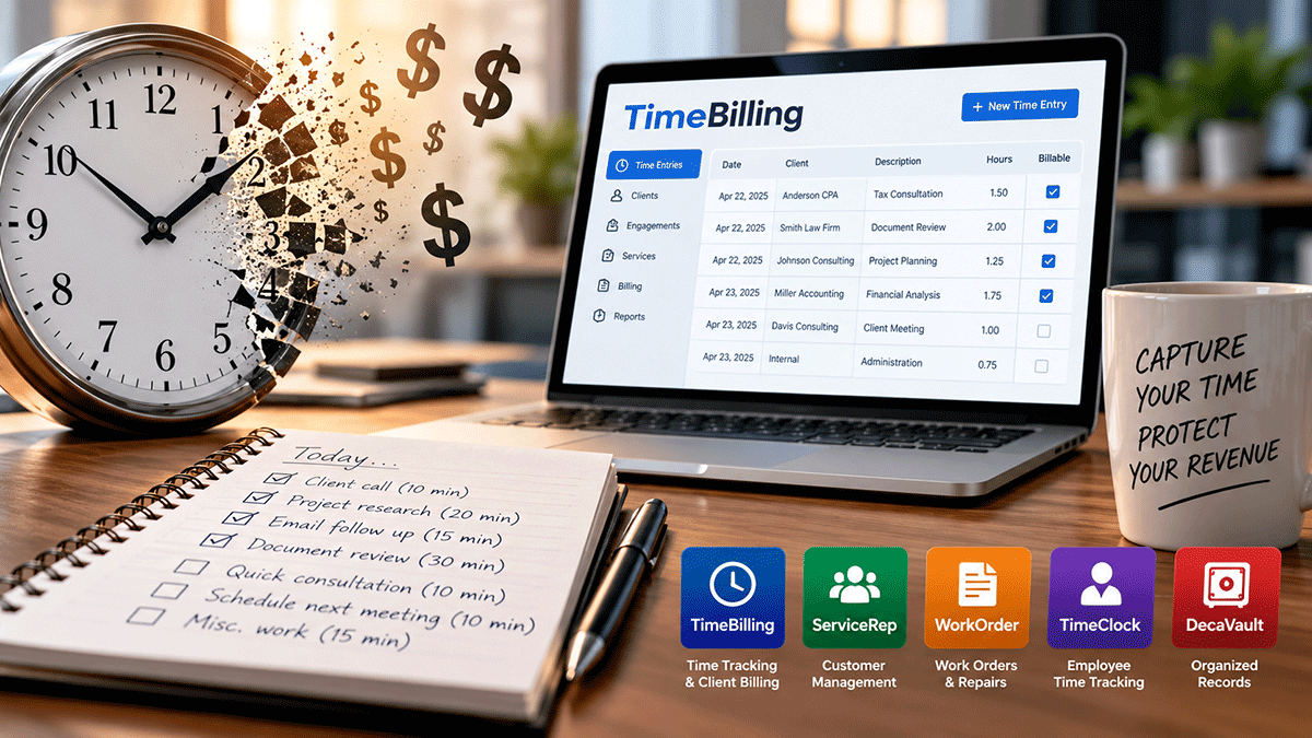 Are Unrecorded Billable Hours Costing Your Small Business Money?